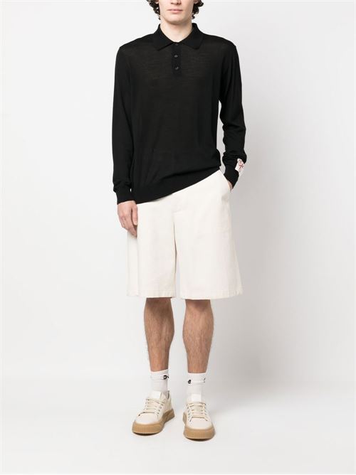 Long-sleeved Polo Shirt GOLDEN GOOSE | GMP01353P00104190100